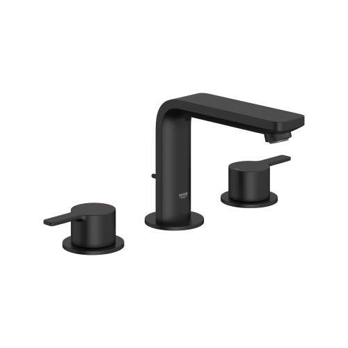 Grohe Lineare 20578243A 8-inch Widespread 2-Handle M-Size Bathroom Faucet 1.2 GPM in Matte Black