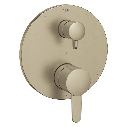 Grohe Cosmopolitan 29425EN0 COSMOPOLITAN PRESSURE BALANCE VALVE TRIM WITH 3-WAY DIVERTER WITH CARTRIDGE in Grohe Brushed Nickel Grohe Cosmopolitan 29425EN0 COSMOPOLITAN PRESSURE BALANCE VALVE TRIM WITH 3-WAY DIVERTER WITH CARTRIDGE in Grohe Brushed Nickel