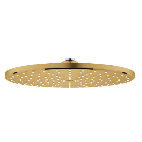 Grohe Rainshower 26569GN0 310 Mono Shower Head, 12" - 1 Spray, 1.75 gpm in Grohe Brushed Cool Sunrise