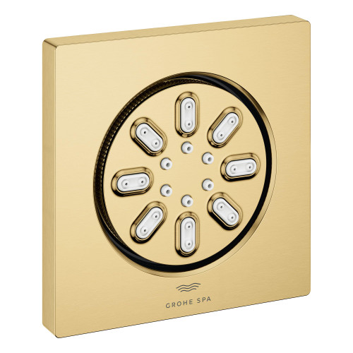 Grohe Rainshower 26845GN0 Body Spray Square - 2 Sprays, 0.9 GPM in Grohe Brushed Cool Sunrise