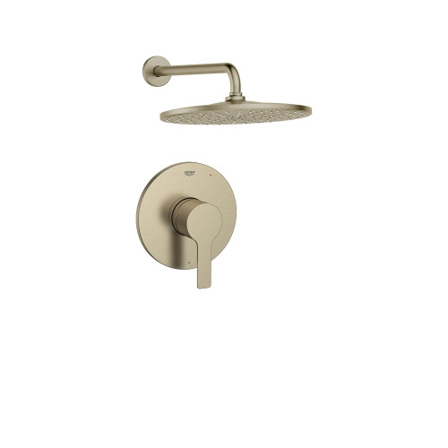 Grohe Lineare 102519EN00 Lineare Pressure Balance Valve Shower Only Combo in Grohe Brushed Nickel