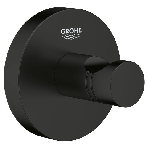 Grohe Essentials 403642431 Robe Hook in Matte Black