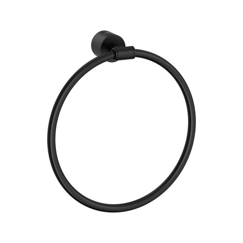 Grohe Atrio 408872430 Atrio 8" Towel Ring in Matte Black