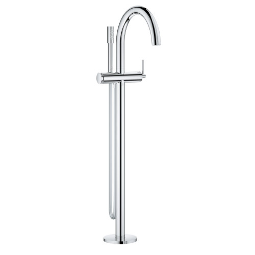 Grohe Atrio 24368000 Single-Handle Freestanding Tub Faucet with 1.75 GPM Hand Shower in Grohe Chrome