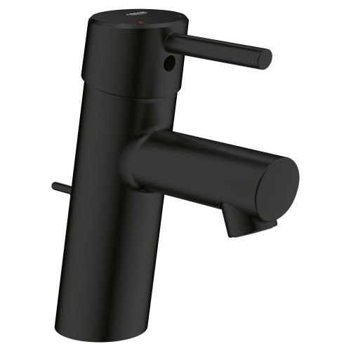 Grohe Concetto 342702431 Single Hole Single-Handle S-Size Bathroom Faucet 1.2 GPM in Matte Black