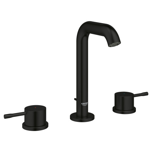 Grohe Essence 202972431 8" Widespread Bathroom Faucet M-Size in Matte Black
