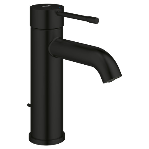 Grohe Essence 235922431 Single Hole Single-Handle S-Size Bathroom Faucet 1.2 GPM in Matte Black