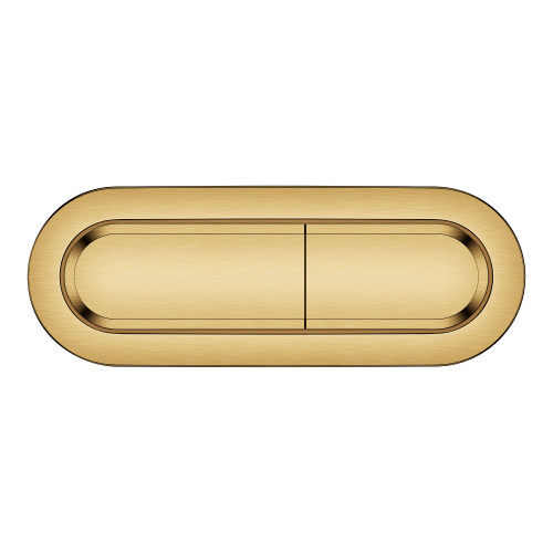 Grohe Essence 49138GN0 Essence Dual Flush Actuator in Grohe Brushed Cool Sunrise