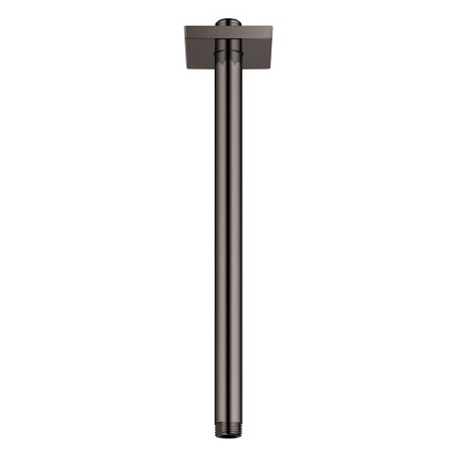 Grohe Rainshower 27487A00 12" Ceiling Shower Arm With Square Flange in Grohe Hard Graphite