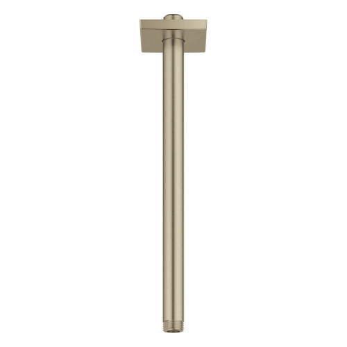 Grohe Rainshower 27487EN0 12" Ceiling Shower Arm With Square Flange in Grohe Brushed Nickel