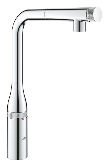 Grohe Essence 31616000 SmartControl Pull-Out Single Spray Kitchen Faucet 1.75 GPM in Grohe Chrome