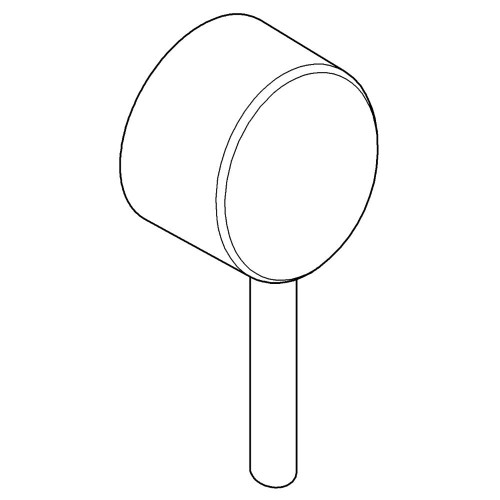 Grohe Repair Parts 47827000 Pressure Balance Valve Lever in Grohe Chrome