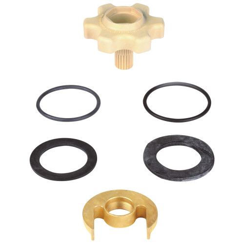 Grohe Repair Parts 46345000 Shank Mounting Kit in Grohe Chrome