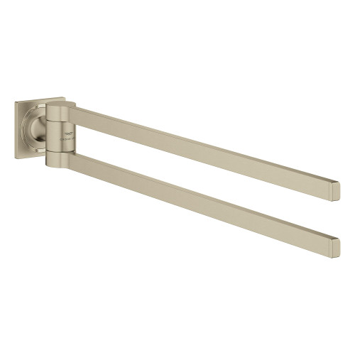 Grohe Allure 40342EN1 Allure 24" Double Towel Bar in Grohe Brushed Nickel