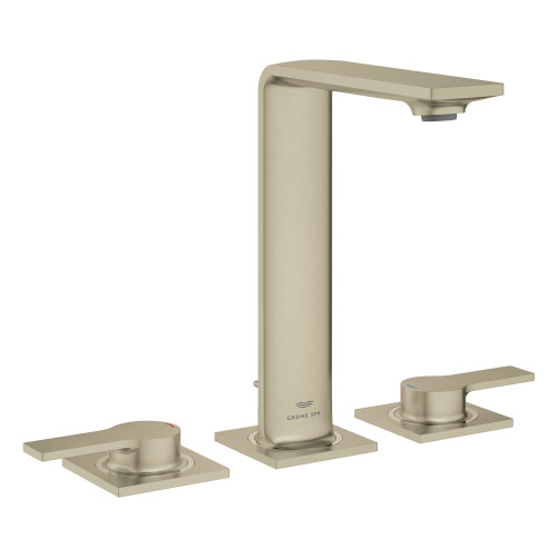 Grohe Allure 20584EN1 Allure 8-inch Widespread 2-Handle M-Size Bathroom Faucet 1.2 GPM in Grohe Brushed Nickel