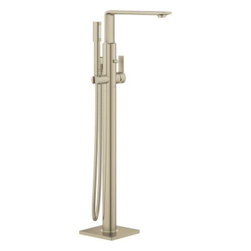 Grohe Allure 25222EN1 Allure Single-Handle Freestanding Tub Faucet with 1.75 GPM Hand Shower in Grohe Brushed Nickel