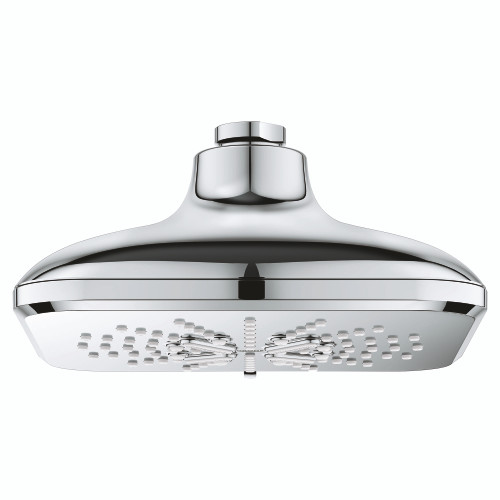 Grohe Rainshower 26797000 Shower Head, 6-1/2" - 3 Sprays, 1.75gpm in Grohe Chrome