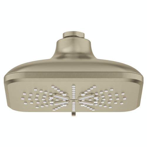 Grohe Rainshower 26797EN0 Shower Head, 6-1/2" - 3 Sprays, 1.75gpm in Grohe Brushed Nickel