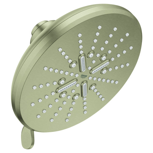 Grohe Rainshower 26789EN0 Shower Head, 6-1/2" - 3 Sprays, 1.75gpm in Grohe Brushed Nickel
