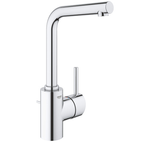 Grohe Concetto 23737002 Single Hole Single-Handle L-Size Bathroom Faucet 1.2 GPM in Grohe Chrome