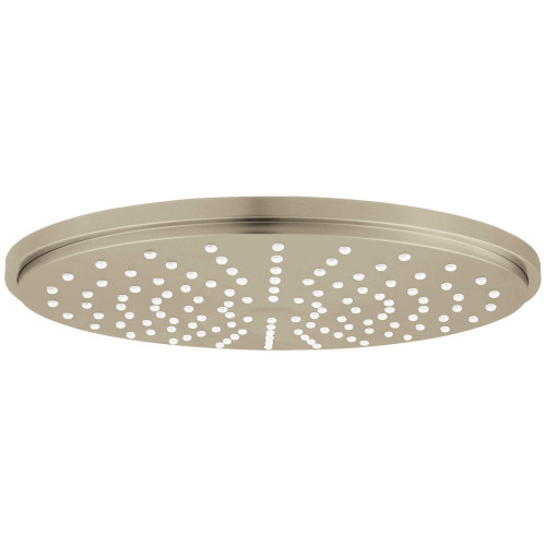 Grohe Rainshower 27814EN1 210 Shower Head, 8" - 1 Spray, 1.75 gpm in Grohe Brushed Nickel