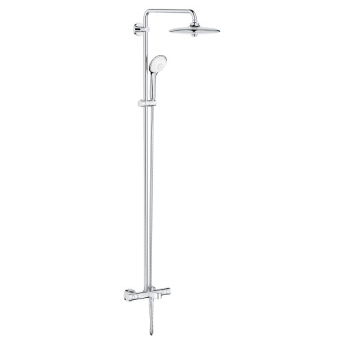 Grohe Euphoria 26177002 260 Thermostatic Tub/Shower System, 1.75gpm in Grohe Chrome