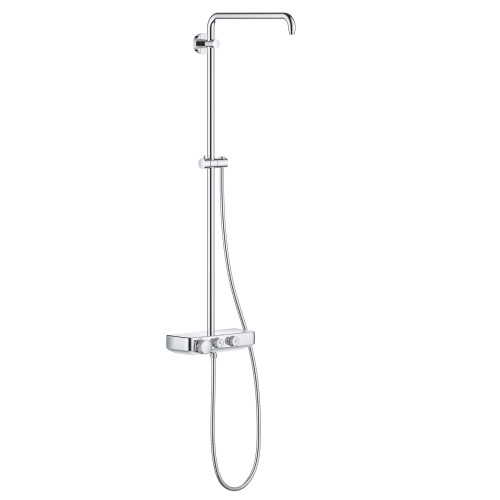 Grohe Euphoria 26511000 Thermostatic Shower System in Grohe Chrome