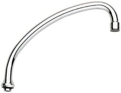 Grohe Repair Parts 13077000 Tubular Spout in Grohe Chrome