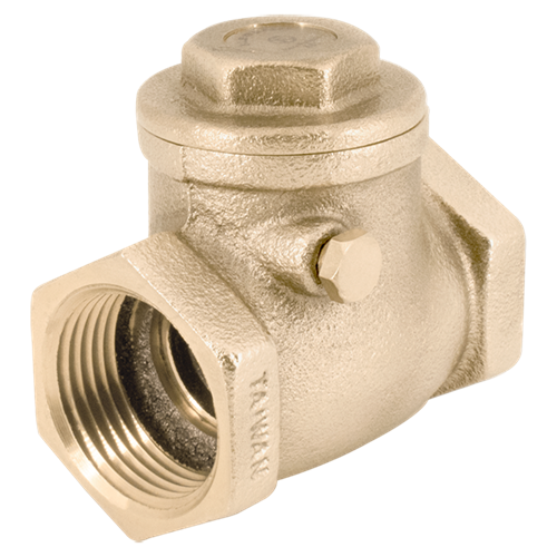 Legend Valve 105-103NL Swing Check Valve 1/2 Inch FNPT Brass - 1 Pack