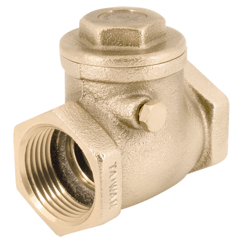 Legend Valve 105-107NL 1-1/2 T-451 No Lead Brass Swing Check Valve FNPT x FNPT - Quantity 3