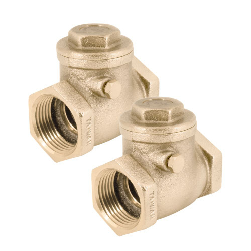 Legend Valve 105-106NL Swing Check Valve 1-1/4 Inch Brass - 5 Pack