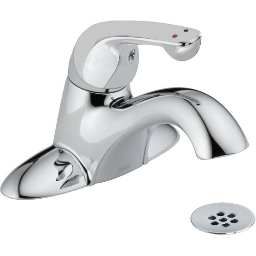 Delta 523LF-HGMHDF Commercial Bathroom Sink Centerset Faucet