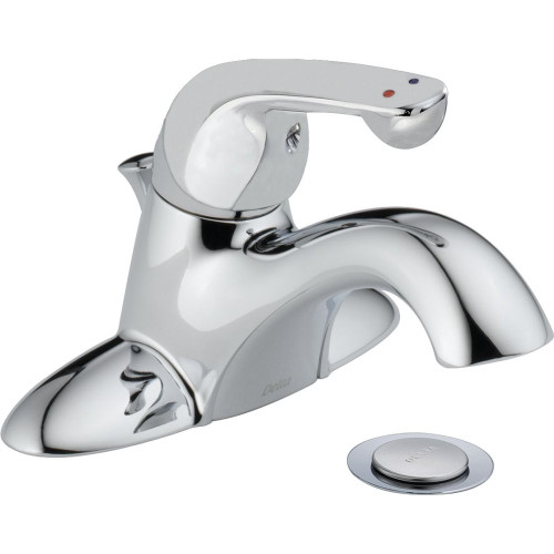 Delta 520LF-HGMHDF Commercial Bathroom Sink Centerset Faucet