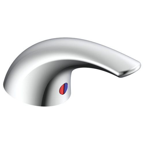 Commercial RP34403 Instit Parts: Single Metal Lever Handle Kit with Button and Set Screw: Chrome