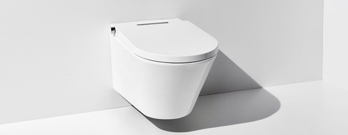 Axent E310-E291-U1 AXENT One Plus Wall Hung Intelligent Toilet White/Chrome