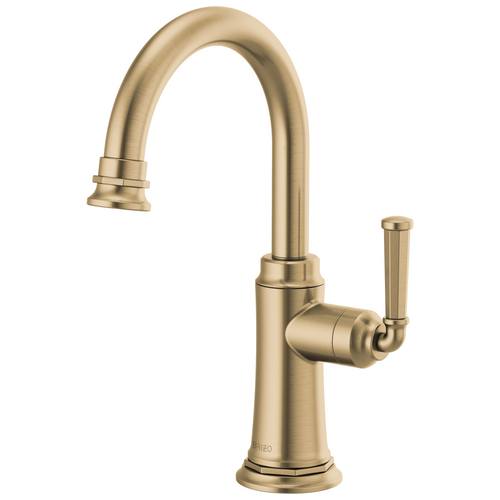 Brizo Rook Beverage Faucet in Luxe Gold Finish - 61374LF-C-GL Brizo Rook Beverage Faucet in Luxe Gold Finish - 61374LF-C-GL