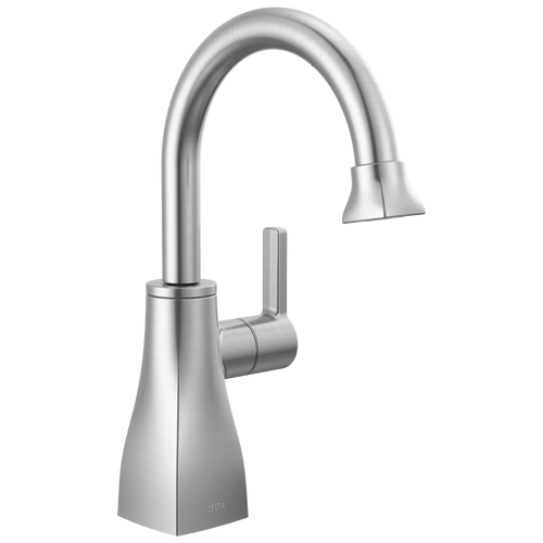 Delta Other Contemporary Square Beverage Faucet in Arctic Stainless Finish - 1940-AR-DST Delta Other Contemporary Square Beverage Faucet in Arctic Stainless Finish - 1940-AR-DST
