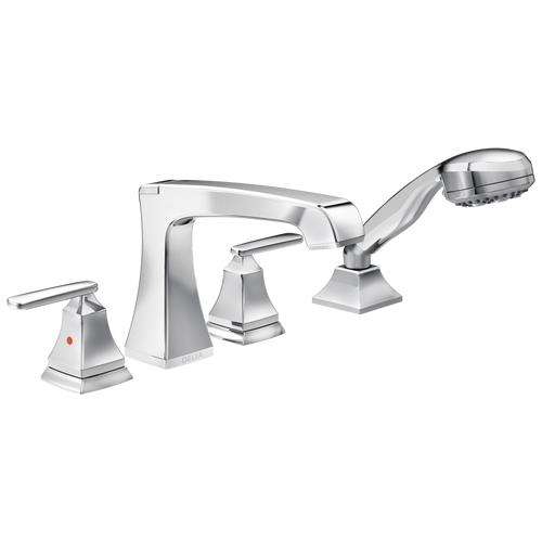 Delta Ashlyn Roman Tub Trim with Hand Shower in Chrome Finish - T4764