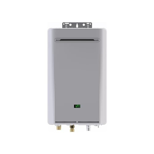 Rinnai RE Series 9.8 GPM 199,000 BTU Outdoor Natural Gas Non-Condensing Tankless Water Heater - RE199EN