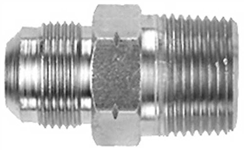 Dormont 5/8" OD Flare x 3/4" MIP Tapped 1/2" FIP Gas Flare Adapter - 0240196