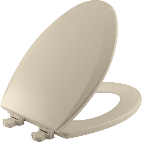 Bemis 1500EC 146 Elongated Enameled Wood Toilet Seat in Almond with EasyClean Hinge Bemis 1500EC 146 Elongated Enameled Wood Toilet Seat in Almond with EasyClean Hinge
