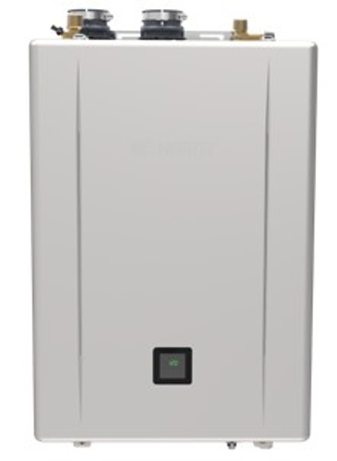 Noritz EZ Series Pro 11.1 GPM 199000 BTU Indoor or Outdoor Natural Gas or Liquid Propane Tankless Water Heater - EZ111DV - GQ-C3261WX-FF US Noritz EZ Series Pro 11.1 GPM 199000 BTU Indoor or Outdoor Natural Gas or Liquid Propane Tankless Water Heater - EZ111DV - GQ-C3261WX-FF US