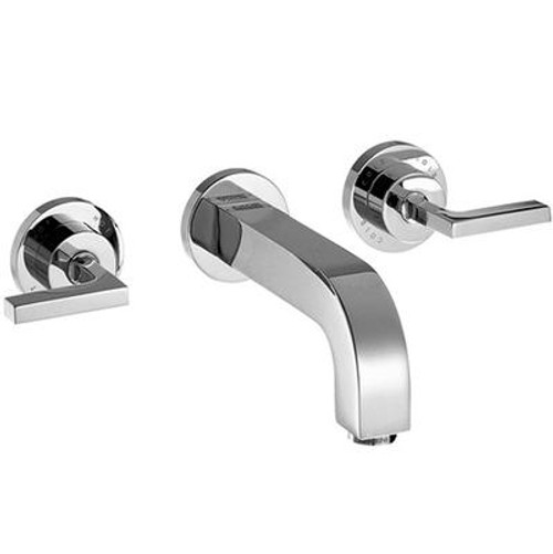 AXOR 39147821 Citterio Wall Mounted Faucet w/Lever Handle Brushed Nickel