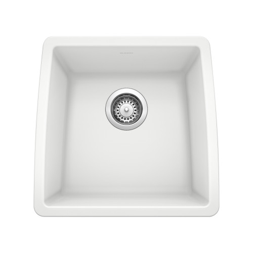Blanco 440082 Performa Silgranit II Single Bowl - Metallic Gray Undermount Kitchen Sink