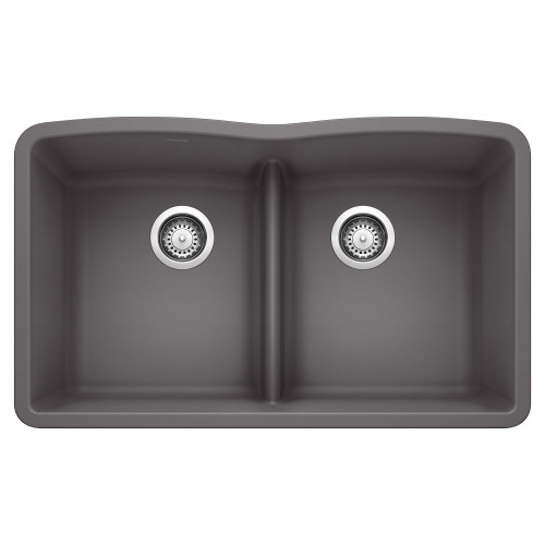 Blanco 442072 Diamond Equal Double Low Divide Undermount - Truffle Blanco 442072 Diamond Equal Double Low Divide Undermount - Truffle