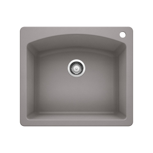 Blanco 440210 Diamond Single Bowl Silgranit II- Anthracite Drop In Kitchen Sink