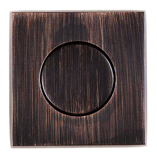 InSinkErator Decorative Air Switch Push Button, Square in Classic Oil Rubbed Bronze - 78667D-ISE InSinkErator Decorative Air Switch Push Button, Square in Classic Oil Rubbed Bronze - 78667D-ISE