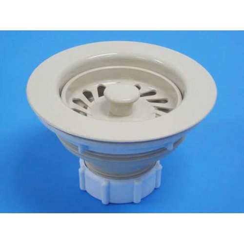 JB Products Economy Kitchen Sink Strainer in Biscuit - JBC116