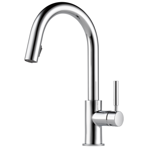 Brizo 63020LF-SS Solna Single Handle Pull-down Kitchen Faucet Stainless