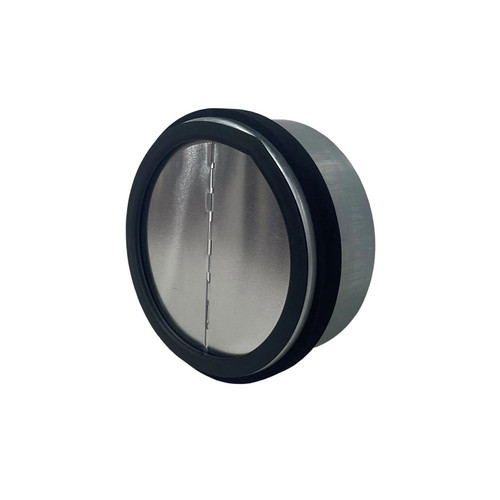 Panasonic Atmosphere Vortex 4" Round Butterfly Back Draft Damper - Spring Loaded; For Models VTX400; VTX400C; VTX400P - BDD-4
